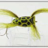 Vintage Unknown Green Frog Popper Lure