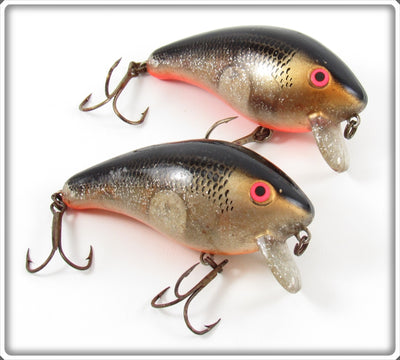 Vintage Mann's Black Scale 1- Minus Lure Pair