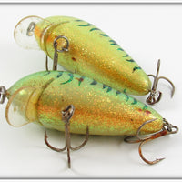 Norman Fire Tiger Glitter Wake N Bait Pair