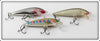 Rapala Trout, Chrome & Silver Floating Lure Lot Of Three