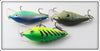 Rapala Natural, Blue Scale & Fire Tiger Scatter Rap Lot Of Three