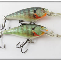 Rapala Natural Perch Shad Rap Lure Pair