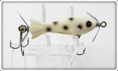 Heddon WBS White Black Spots Tiny Spook