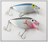 Storm Blue & Black Thin Fin Lure Pair