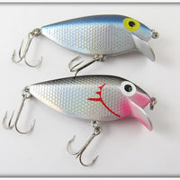 Storm Blue & Black Thin Fin Lure Pair