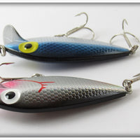 Storm Blue & Black Thin Fin Pair