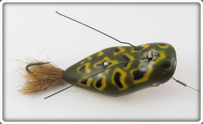 Vintage Heddon Frog Weedless Widow Lure 