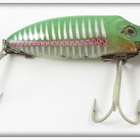 Vintage Heddon Greenfish Shore River Runt Spook Floater Lure