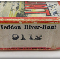 Heddon Red & White River Runt Spook Sinker Empty Box