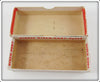 Heddon Red & White River Runt Spook Sinker Empty Box