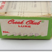 Creek Chub Red & White Jointed Spinning Pikie In Box