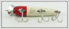 Heddon Red & White Original Wood Vamp