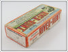 Heddon Silver Shore Midget Go Deeper River Runt Empty Box