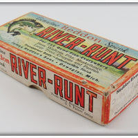 Heddon Silver Shore Midget Go Deeper River Runt Empty Box