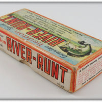 Heddon Silver Shore Midget Go Deeper River Runt Empty Box