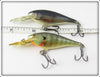 Rapala Natural Finish Minnow Pair