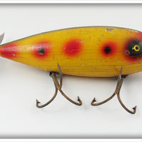 Vintage South Bend Yellow Spotted Surf Oreno Lure