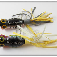 Arbogast Perch & Coachdog Fly Rod Hula Popper Pair