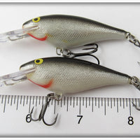 Rapala Silver/Black Shad Rap Pair
