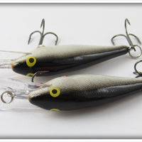 Rapala Silver/Black Shad Rap Pair
