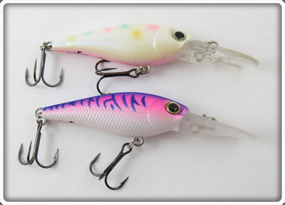 Storm Spotted & Purple Tiger Smash Shad Lure Pair