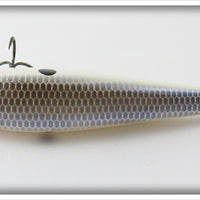 Sebile White Grey Scale Bull Minnow