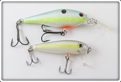 Berkley Flicker Shad & Strike King Minnow Lure Pair