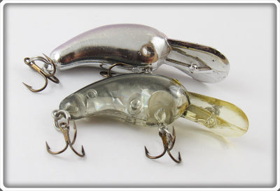 Norman Transparent/Black & Chrome/Purple Deep Baby N Pair