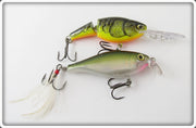 Rapala Crawdad & Green Shad Rap Lure Pair