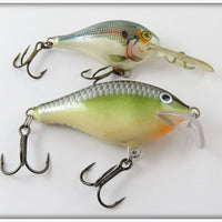 Rapala Natural Finish Scatter Rap & Small Minnow Lure Pair