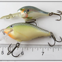 Rapala Natural Finish Scatter Rap & Small Minnow Pair