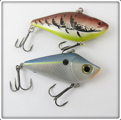 Storm Rockin Shad & Unknown Crawdad Finish Pair