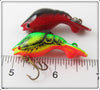 Unknown Red/Black & Yellow/Green Crawdad Pair