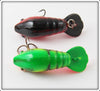 Unknown Red/Black & Yellow/Green Crawdad Pair