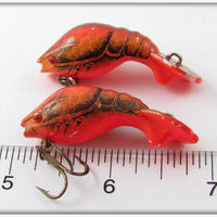 Unknown Red & Orange Crawdad Pair