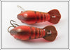 Unknown Red & Orange Crawdad Pair