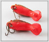 Unknown Red & Orange Crawdad Pair