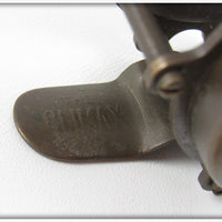 The Climax Brass Trout Reel