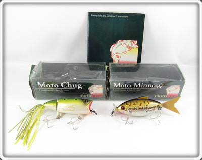 MotoLures Moto Chug & Moto Minnow Pair In Boxes