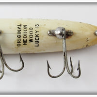 Heddon Silver Flitter Tack Eye Lucky 13