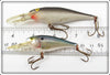 Rapala Natural & Silver Black Deep Runner Pair