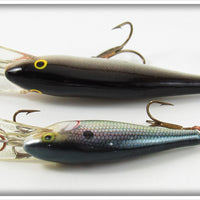 Rapala Natural & Silver Black Deep Runner Pair