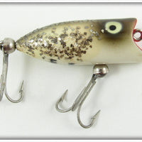 Vintage Heddon Silver Flitter Tiny Lucky 13 Lure
