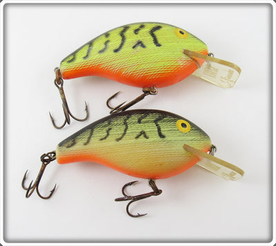 Vintage Rebel Green Crawdad Maxi R Lure Pair