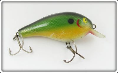 Vintage Cotton Cordell Green Scale Yellow Belly Big O Lure