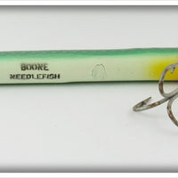 Boone Bait Co Green & Silver Scale Needlefish