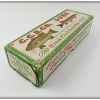 Creek Chub Silver Flash Jointed Midget Pikie Empty Box