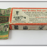 Vintage Heddon Shiner Scale Jointed River Runt Empty Lure Box