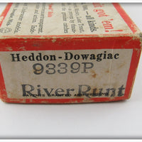 Heddon Shiner Scale Jointed River Runt Empty Box