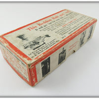 Heddon Shiner Scale Jointed River Runt Empty Box